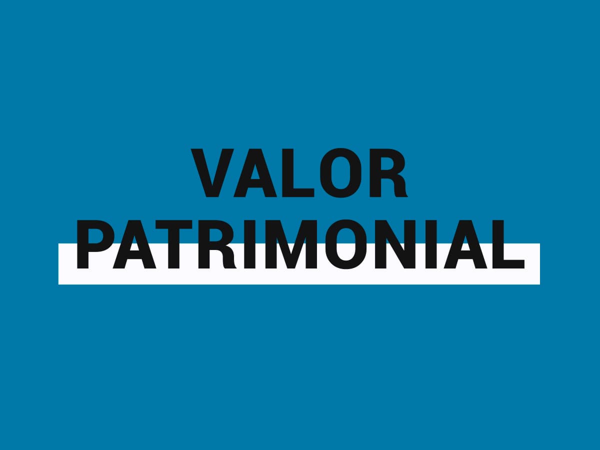 VALOR PATRIMONIAL - O QUE É?
