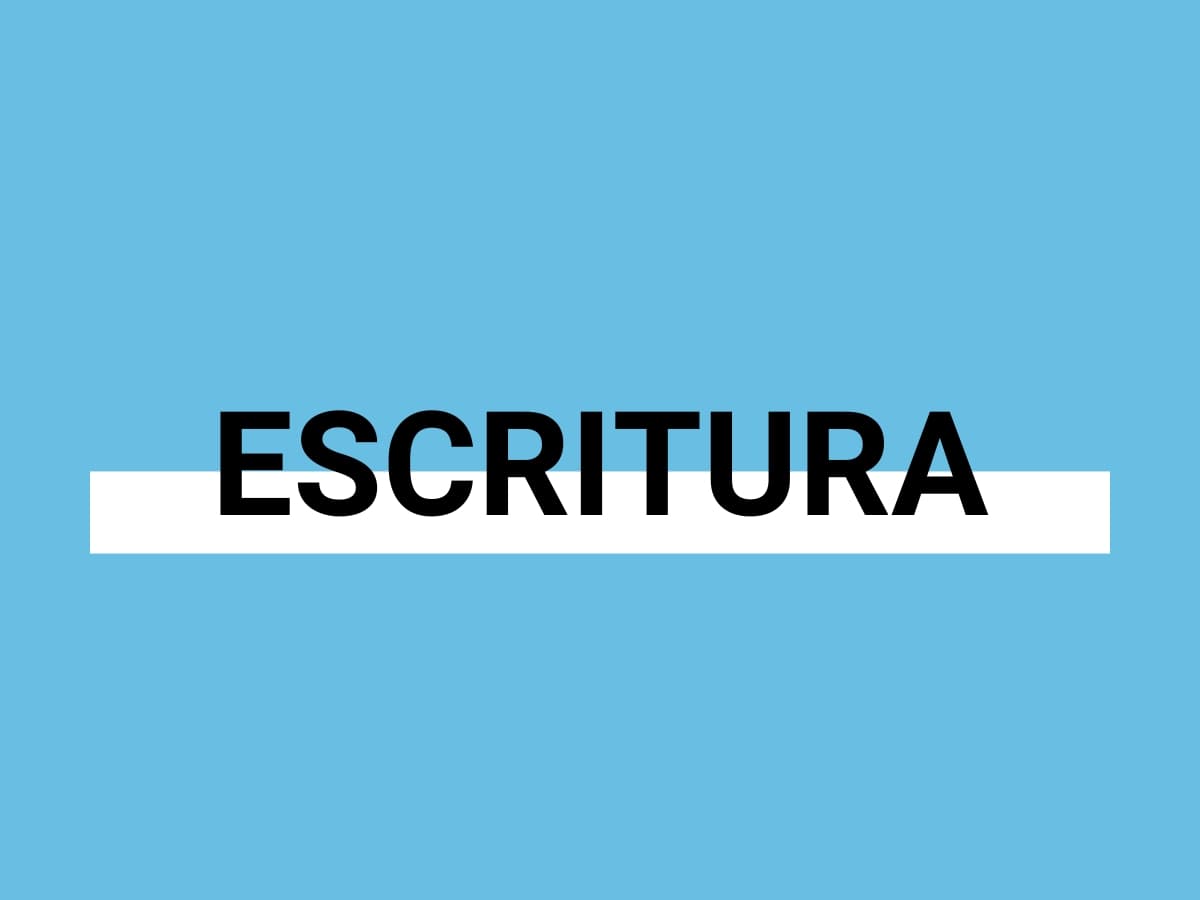 La Escritura - ¿Qué es?
