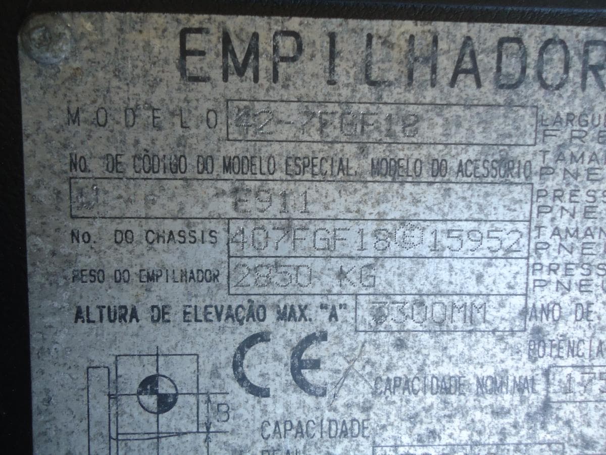 Empilhador Toyota 42-7FG18 — image 10