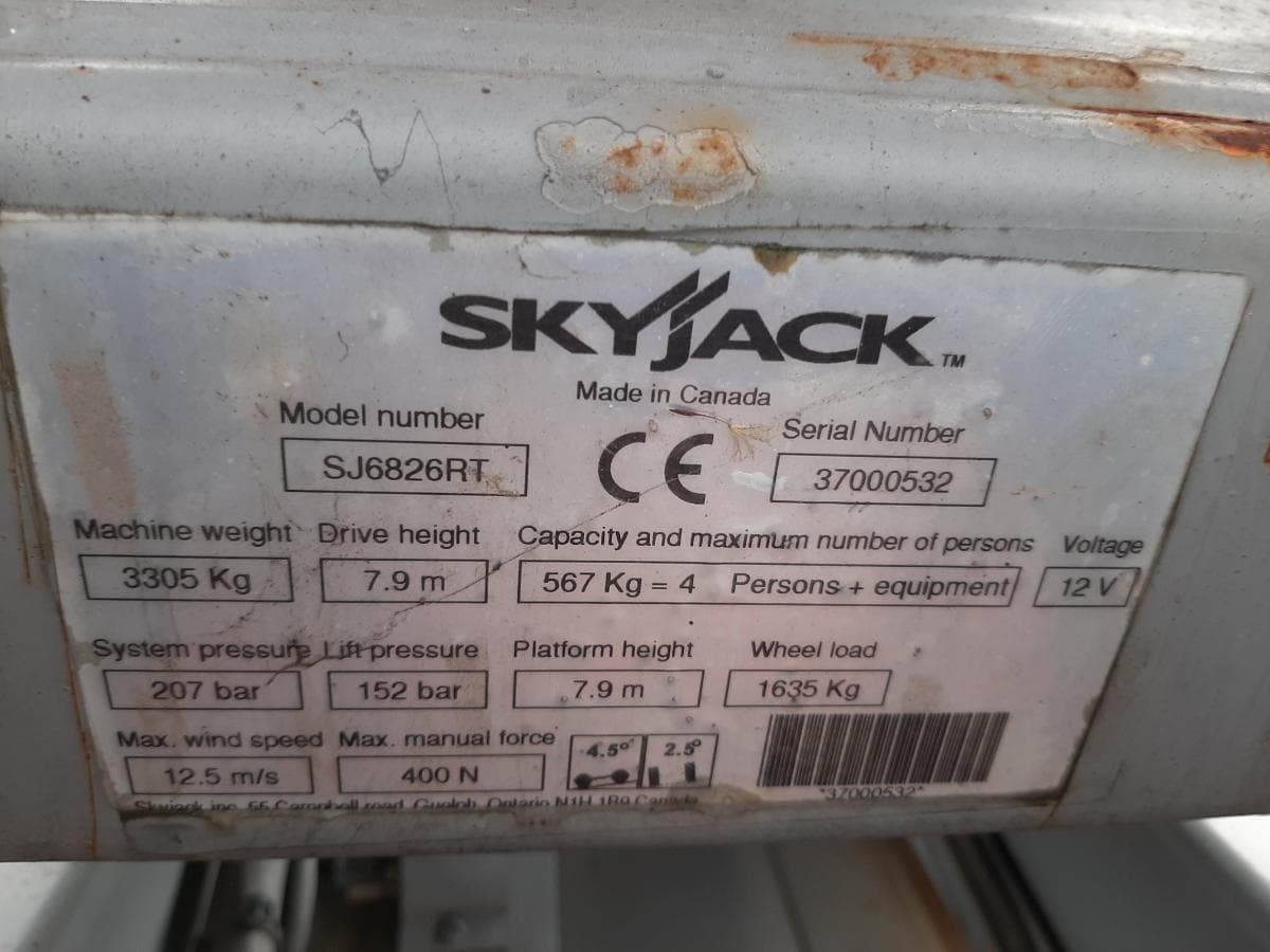 Plataforma elevatória Skyjack — imagem 7