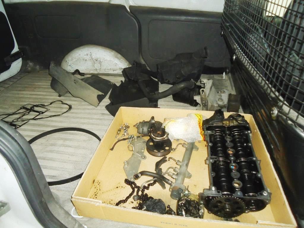 Veículo ligeiro de mercadorias da marca "OPEL", matrícula 45-DF-12, do ano de 2007.Nota: Motor desmontado — imagen 12