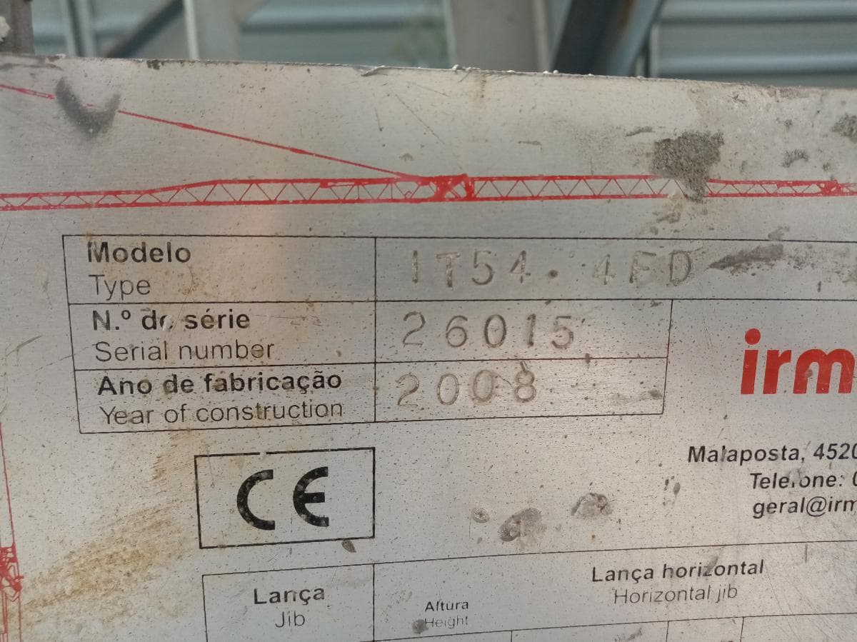 Grua Torre IT 54 — imagen 3