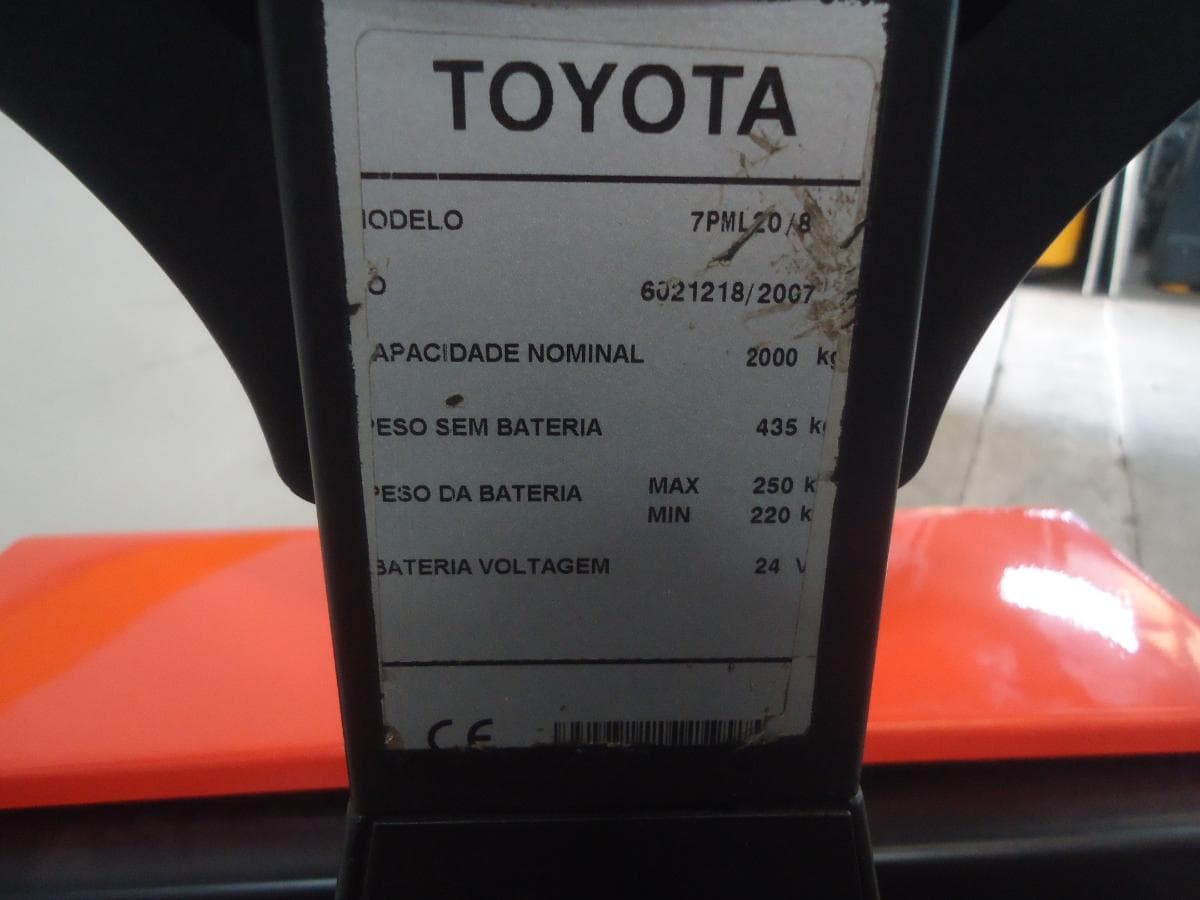 Porta Paletes Toyota 7PML20/8 — imagen 8