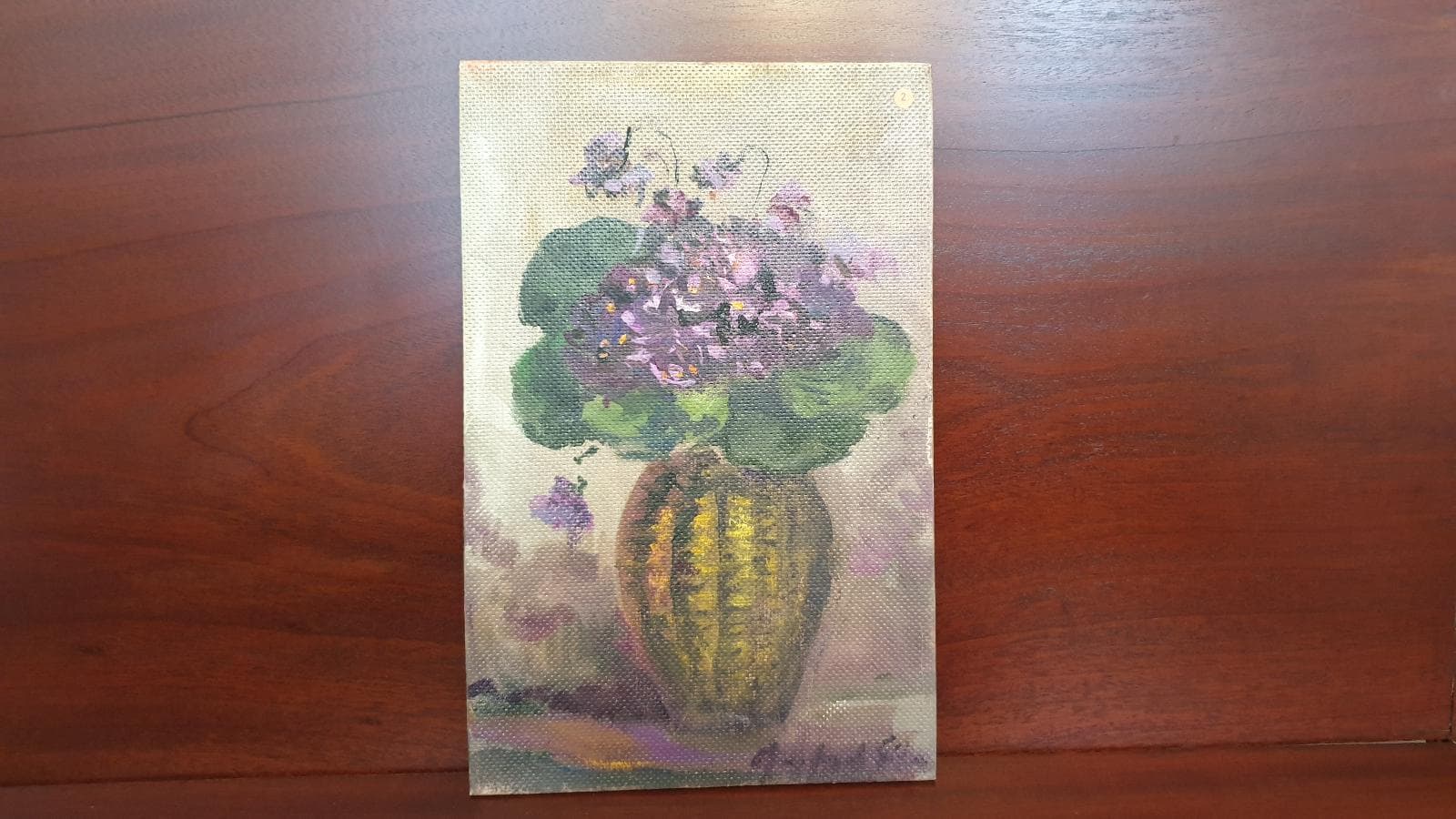 Cuadro Jarrón con Flores