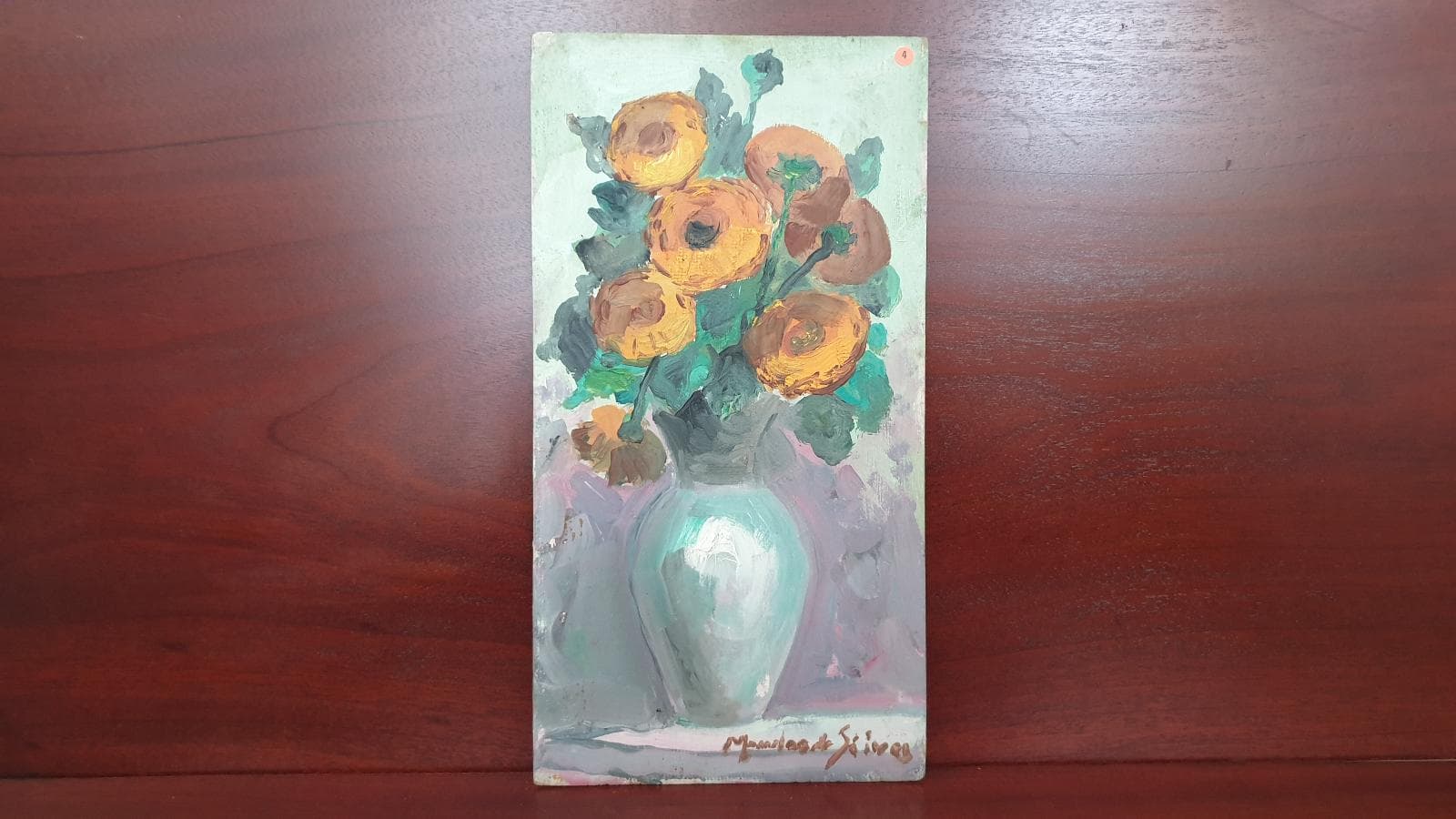 Cuadro Jarrón con Flores