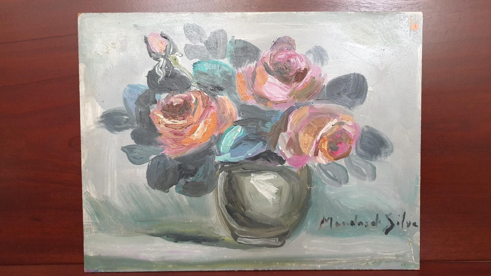 Cuadro Jarra con Flores