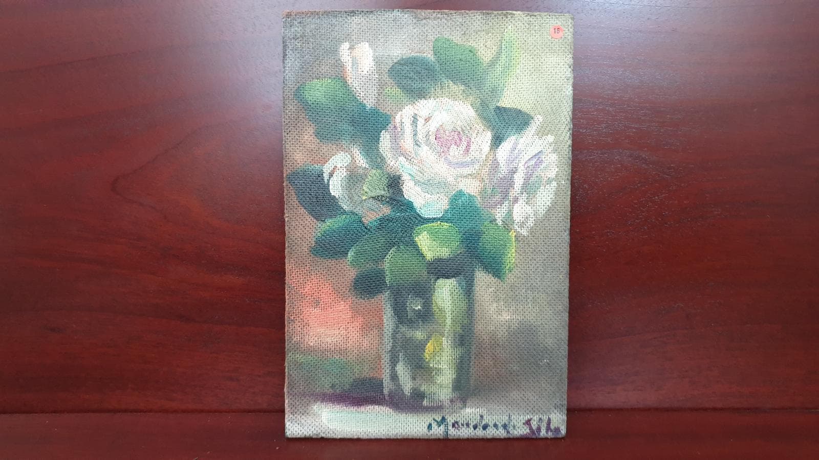 Cuadro Jarra con Flores — imagen 1