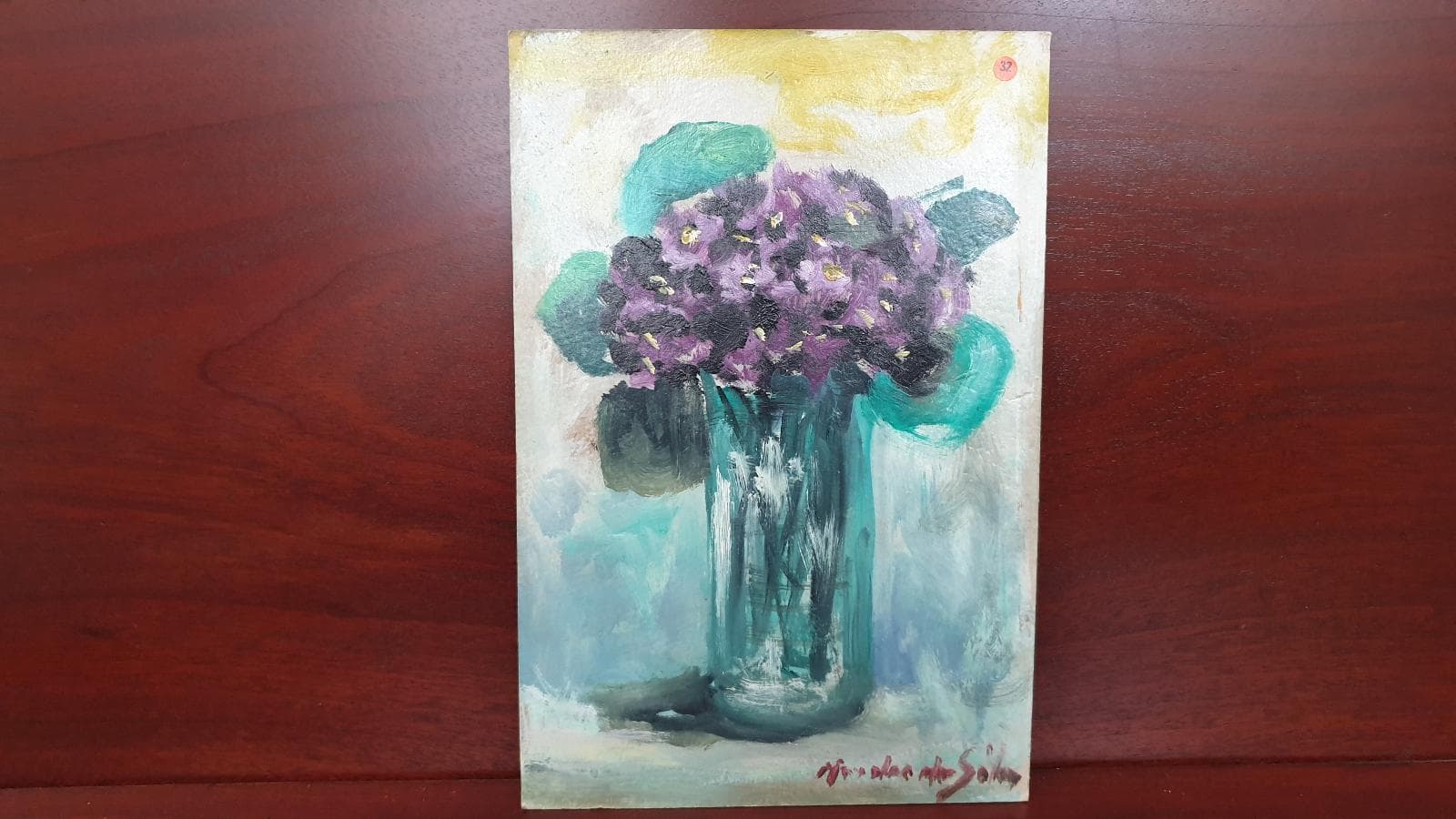 Cuadro Jarra con Flores — imagen 1