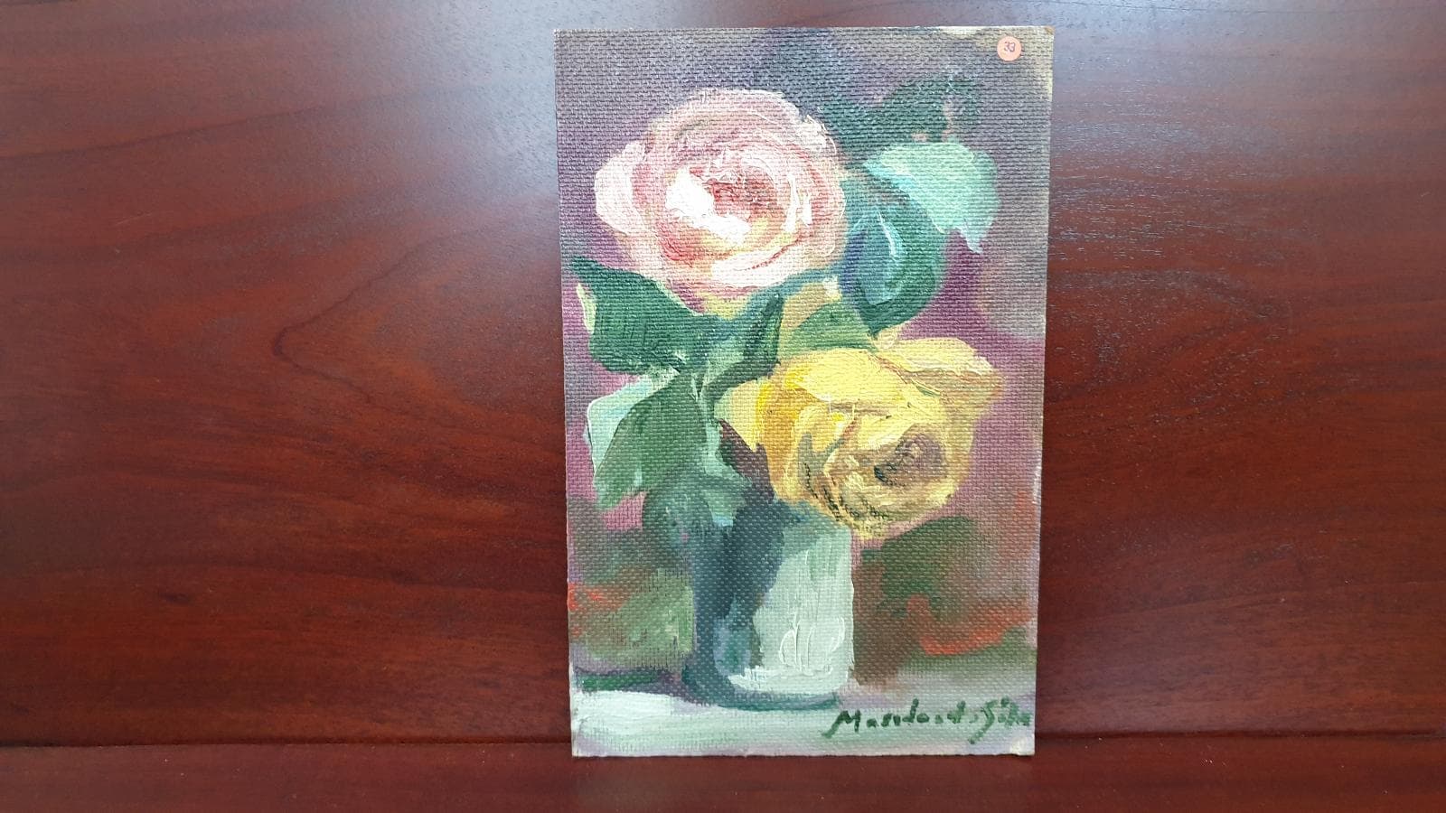 Cuadro Jarra con Flores — imagen 1