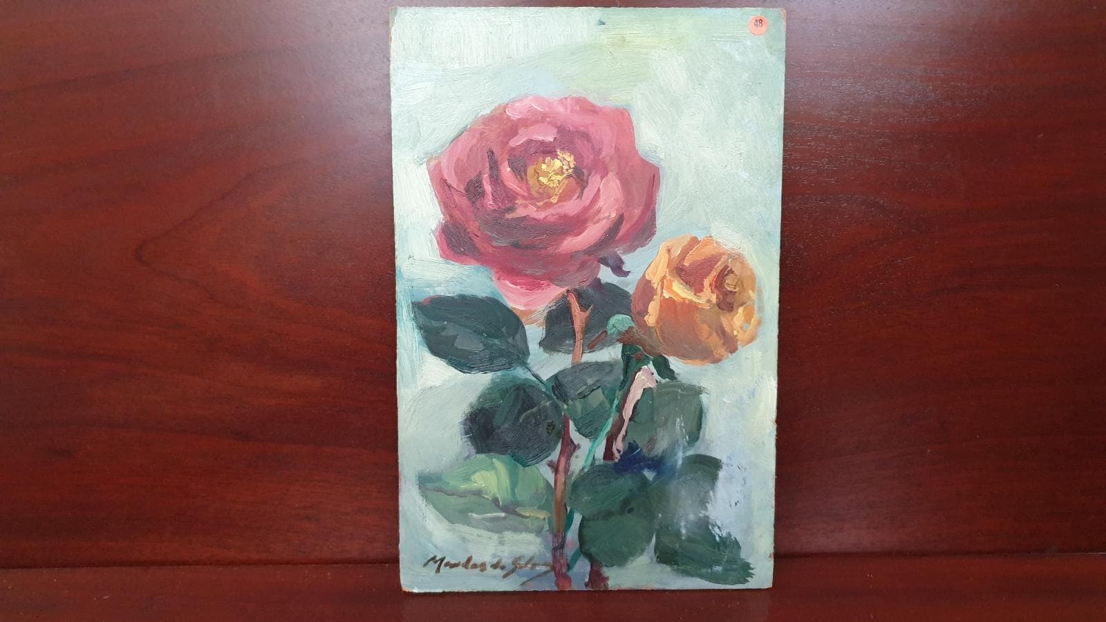 Cuadro Jarra con Flores — imagen 1