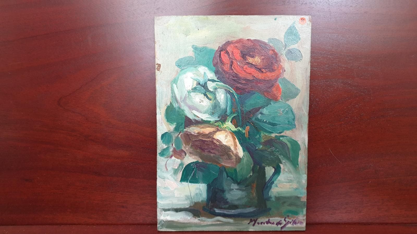 Quadro Caneca com Flores — imagen 1