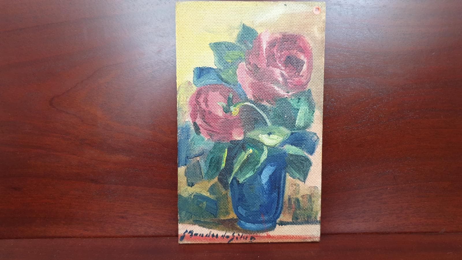 Cuadro Jarra con Flores — imagen 1
