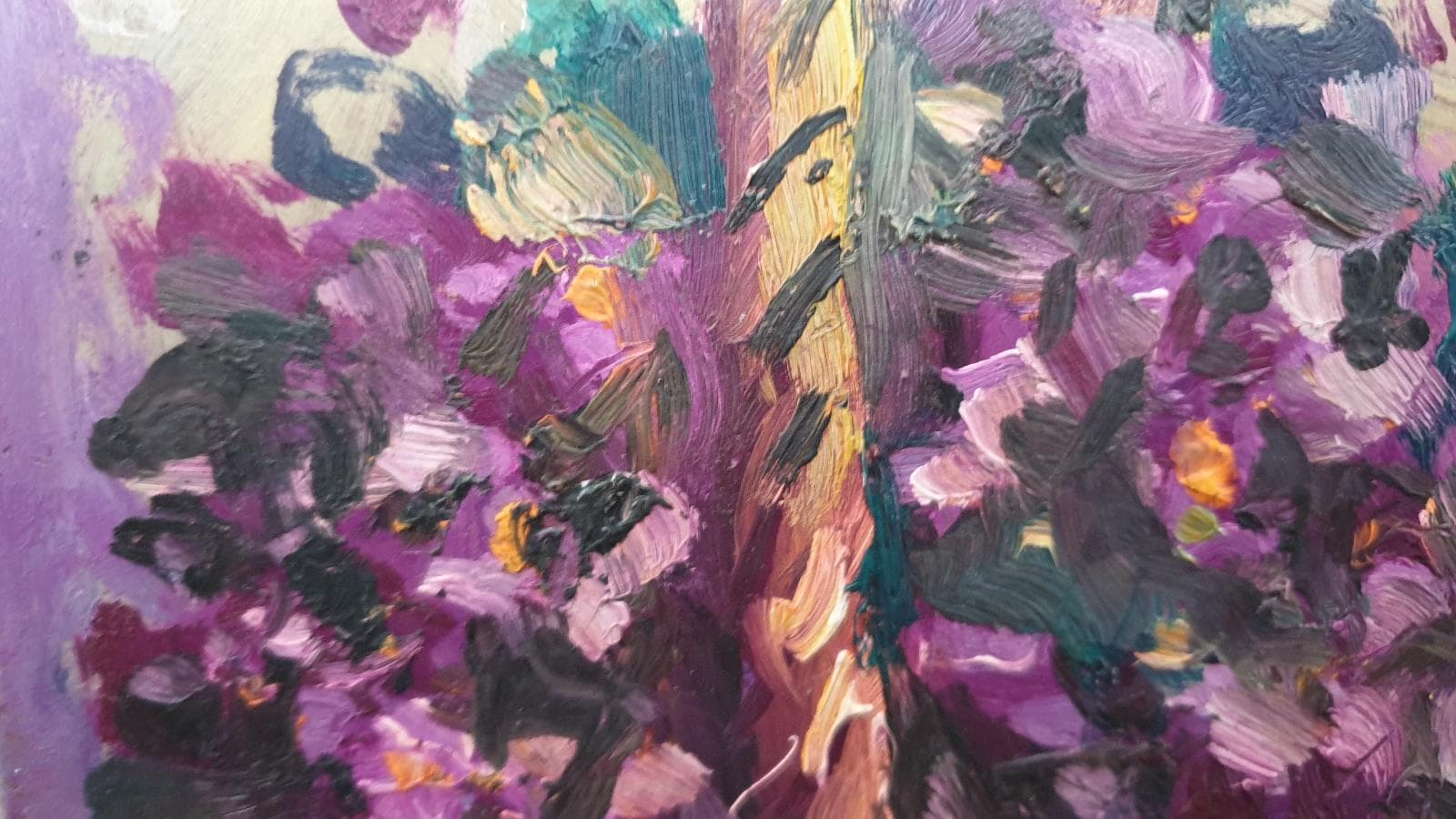 Quadro Cesto com Flores — imagem 2