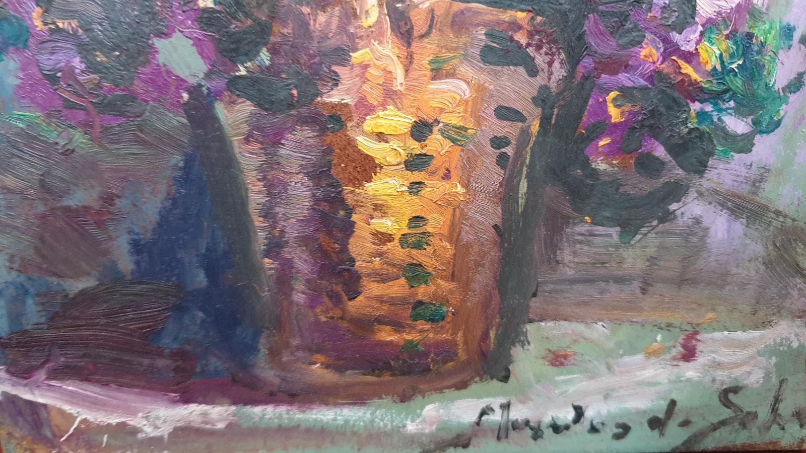 Quadro Cesto com Flores — imagem 3