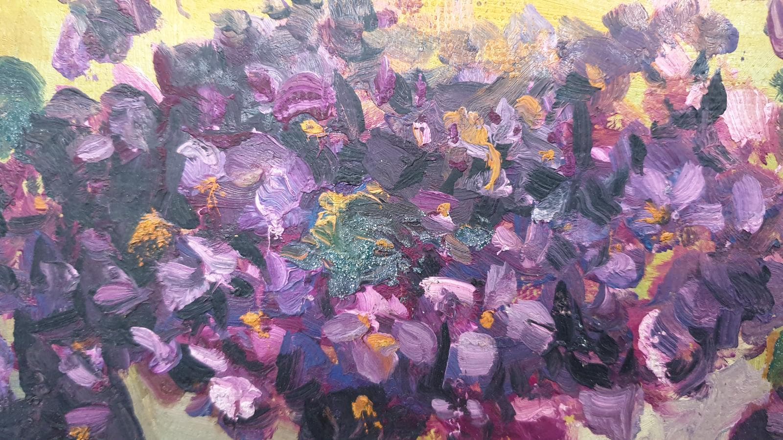 Quadro Cesto com Flores — imagem 2