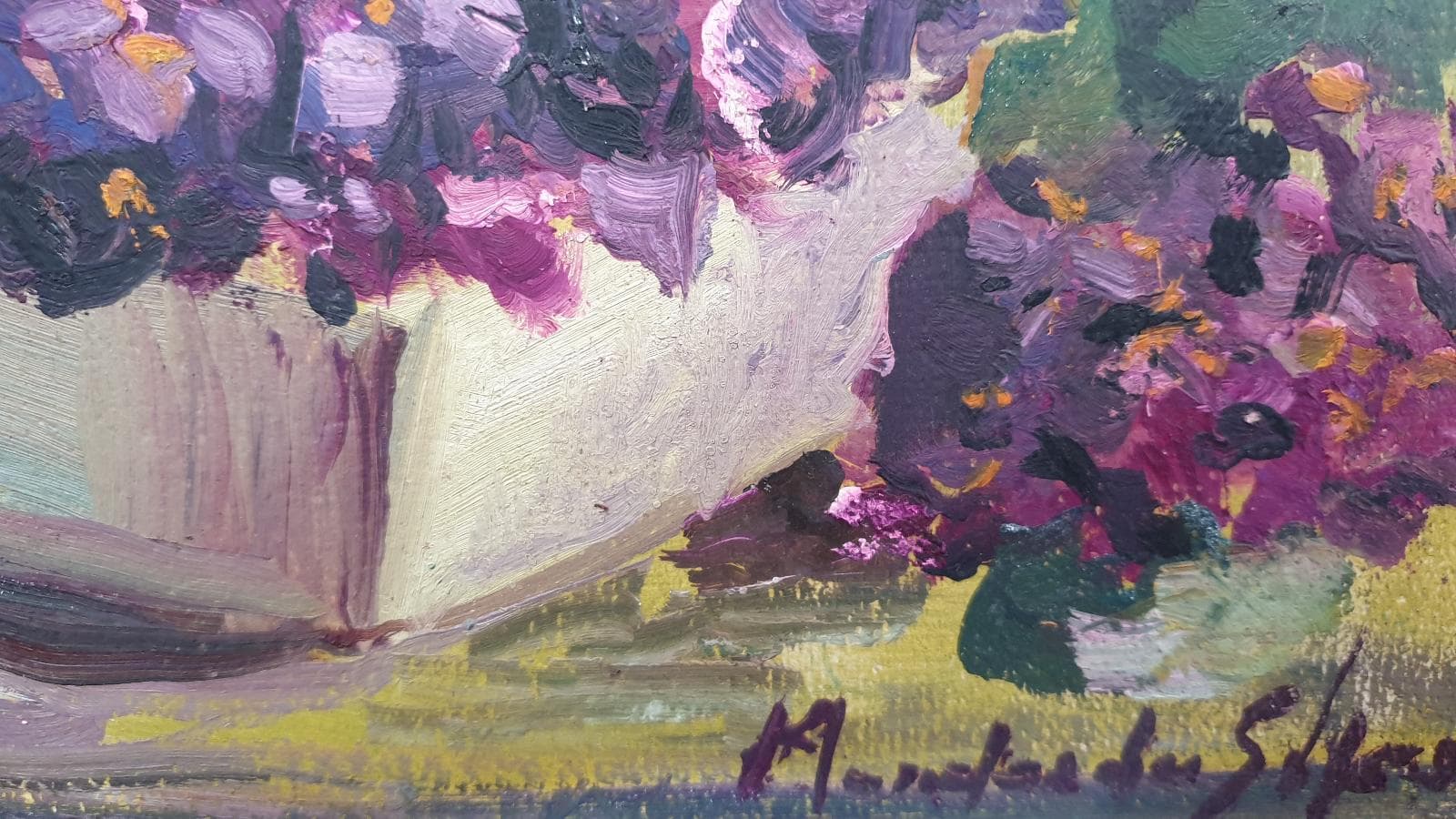 Quadro Cesto com Flores — imagem 3