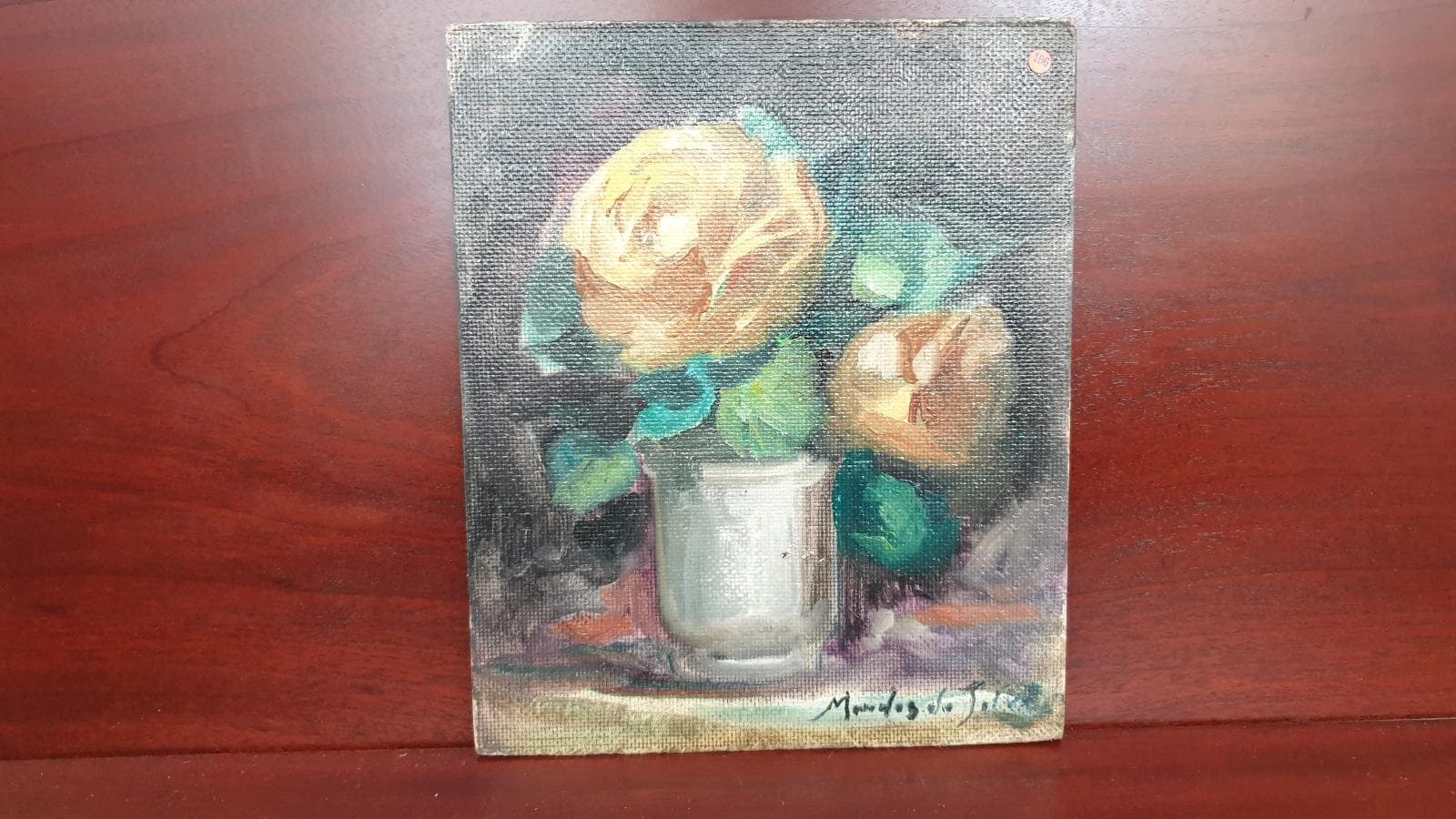 Quadro Cachepot com Flores — imagem 1
