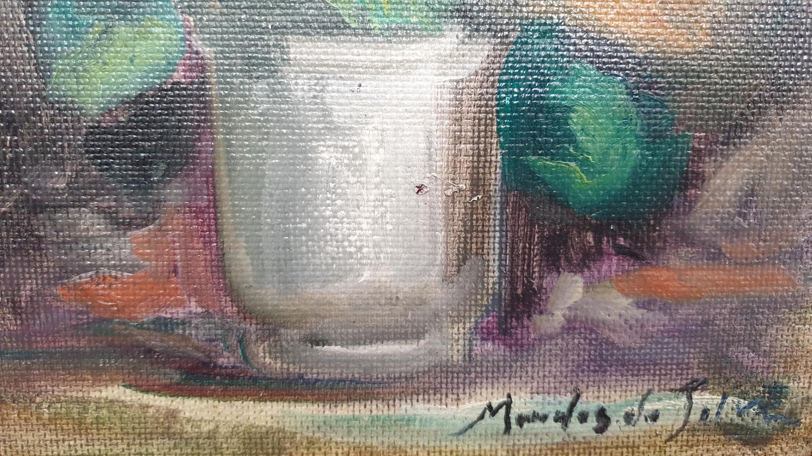Quadro Cachepot com Flores — imagem 2