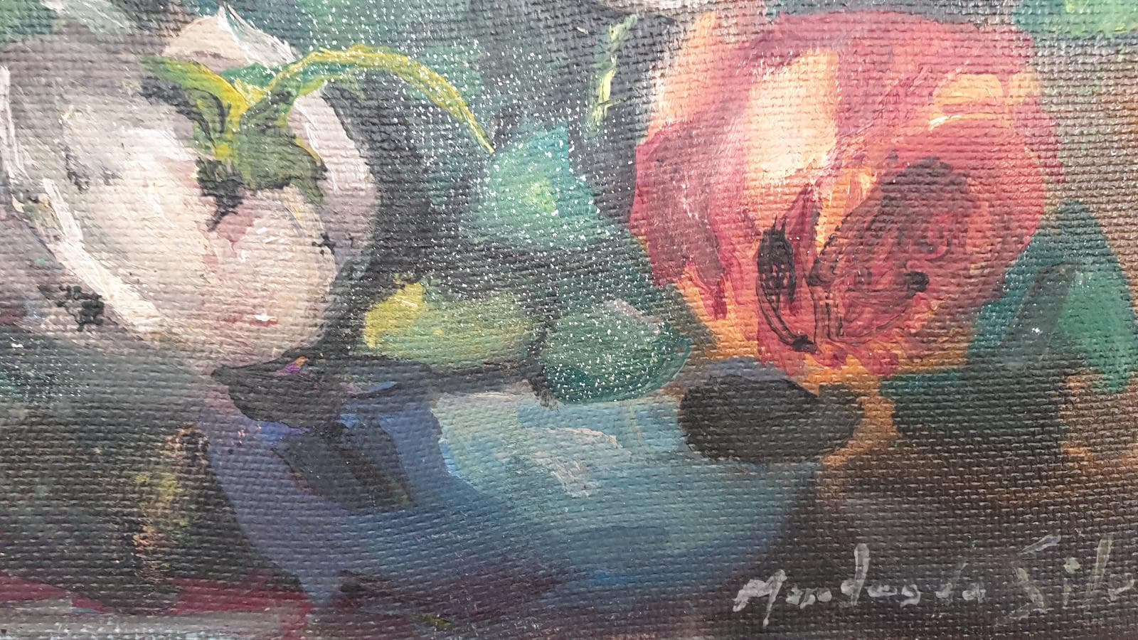 Quadro Taça com Flores — image 2