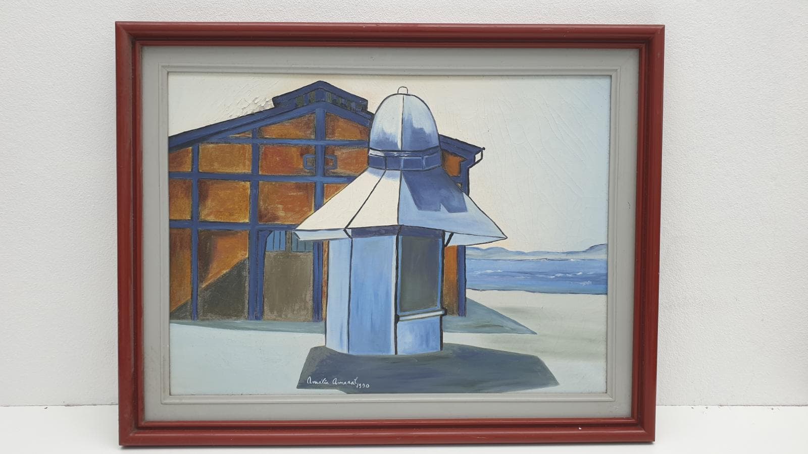 Obra sobre tela de “AMÁLIA AMARAL”