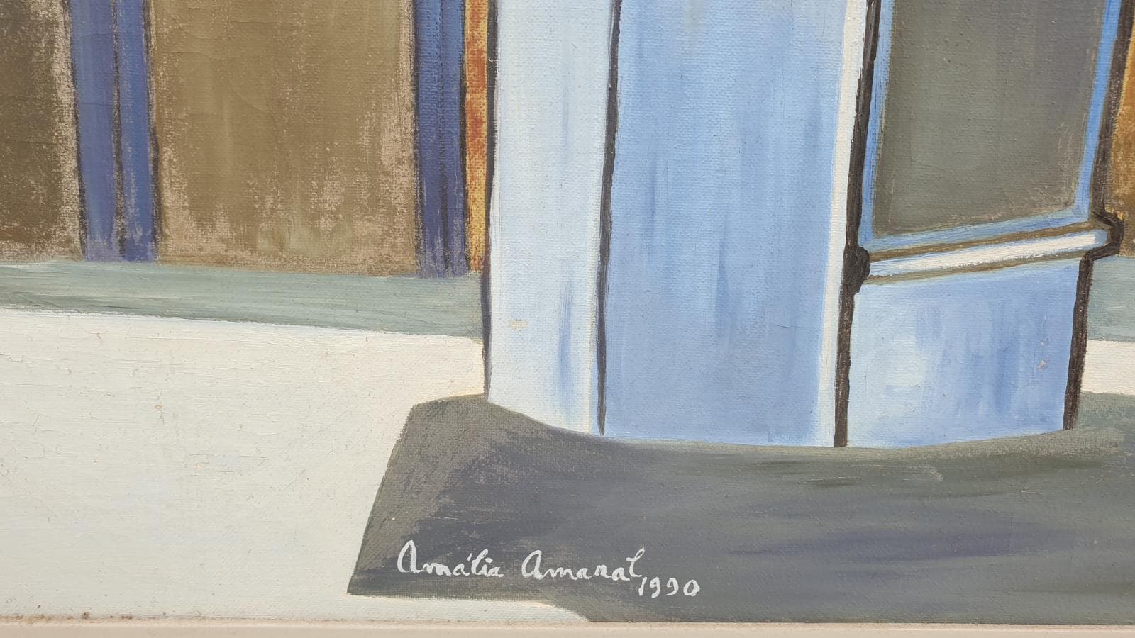 Obra sobre tela de “AMÁLIA AMARAL” — imagem 4