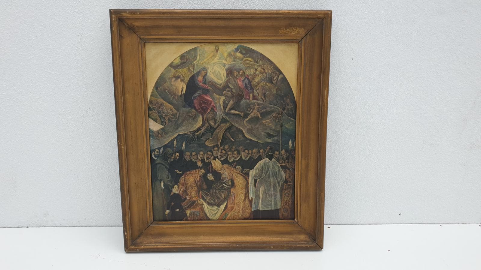 Quadro religioso sobre tela — imagen 1