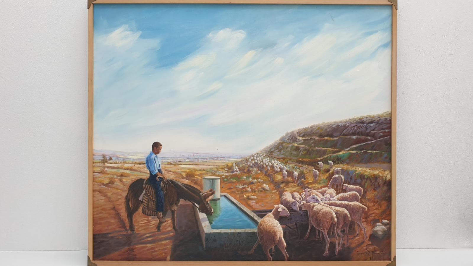 Óleo sobre tela de “XAVIER LEMOS GODOY”