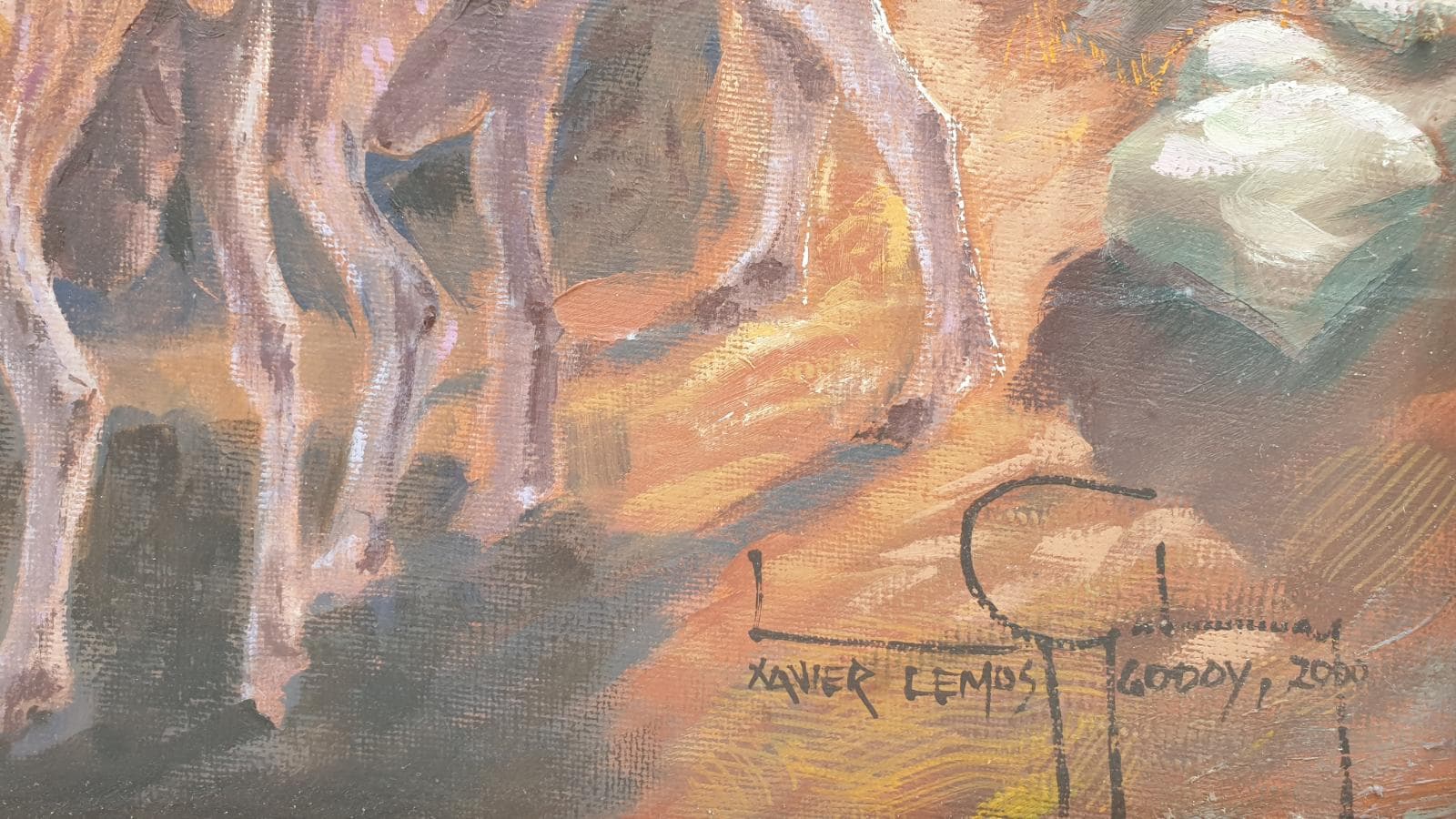 Óleo sobre tela de “XAVIER LEMOS GODOY” — imagem 4