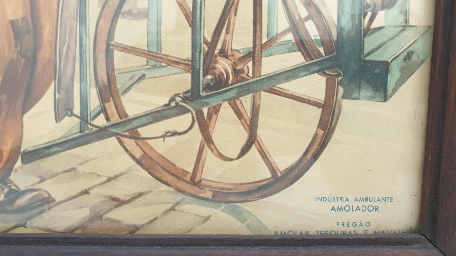 Foto aguarela , com desenho de “AMULADOR DE TESOURAS” — imagem 2