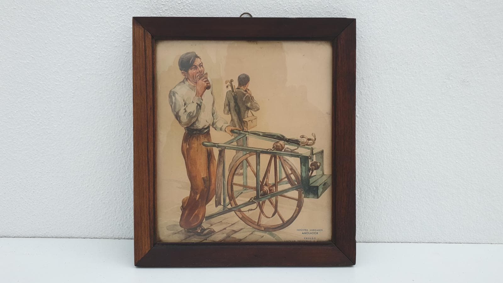 Foto aguarela , com desenho de “AMULADOR DE TESOURAS” — imagem 1