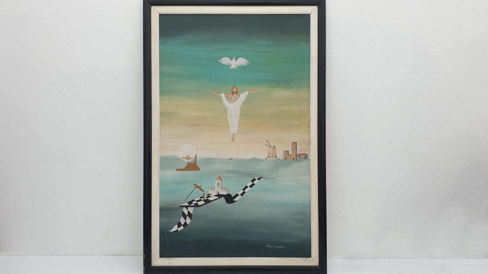 Óleo sobre tela de “PAULO FIGUEIRAS”