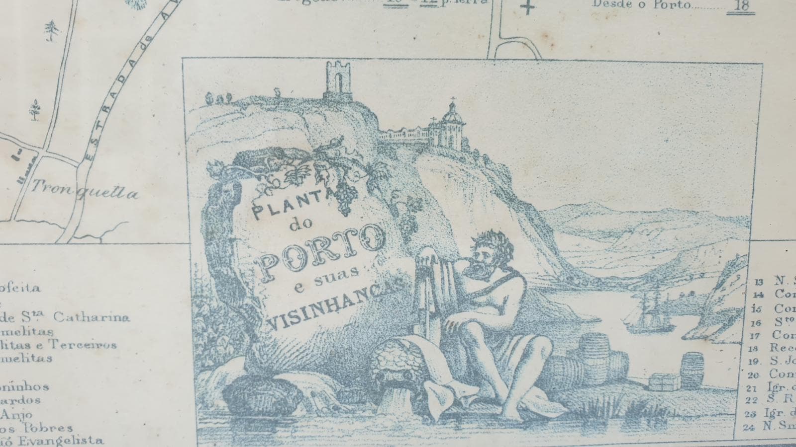 Planta da cidade intitulada “PORTO E SUAS VIZINHAS” — imagem 3