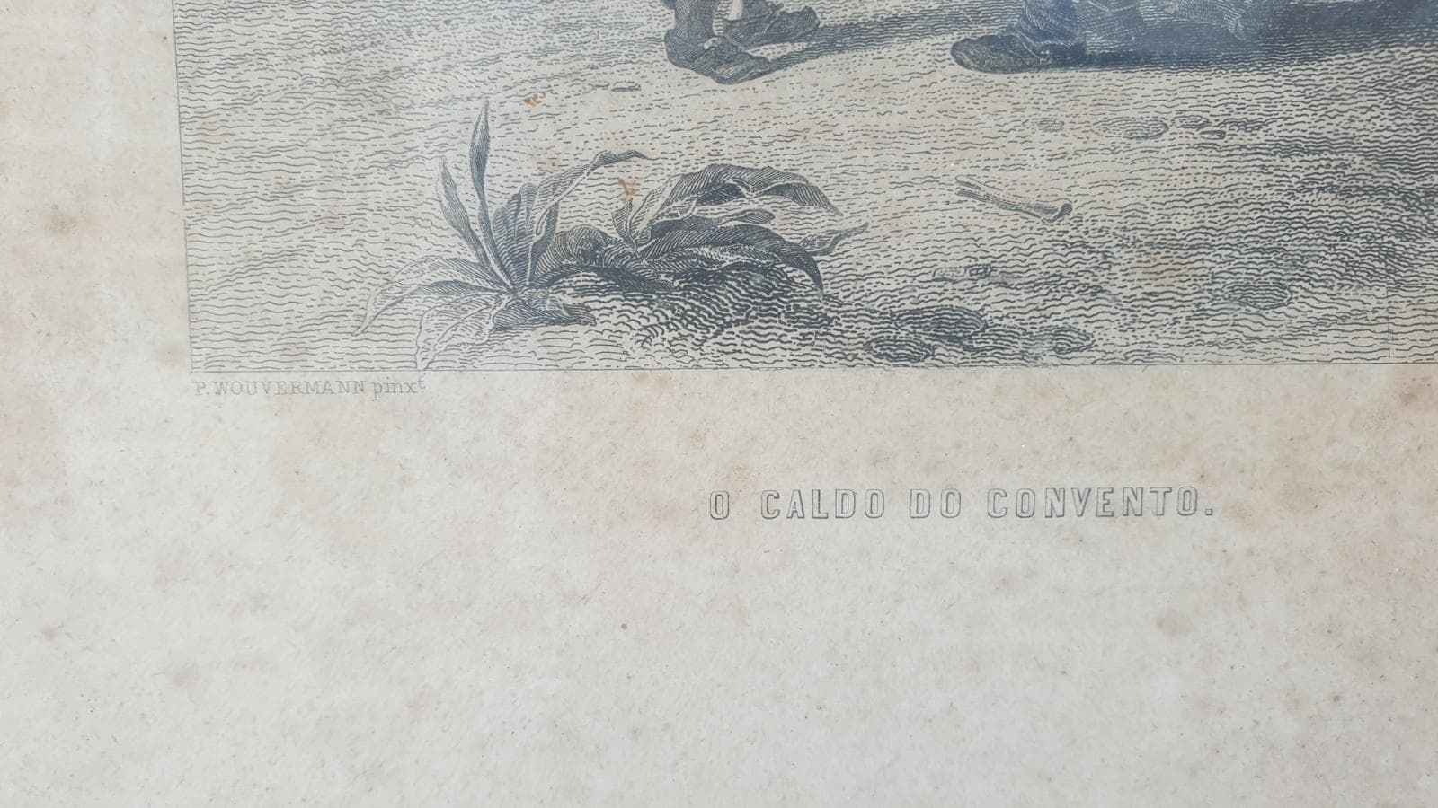 Fotogravura intitulada “O CALDO DO CONVENTO" — imagen 2