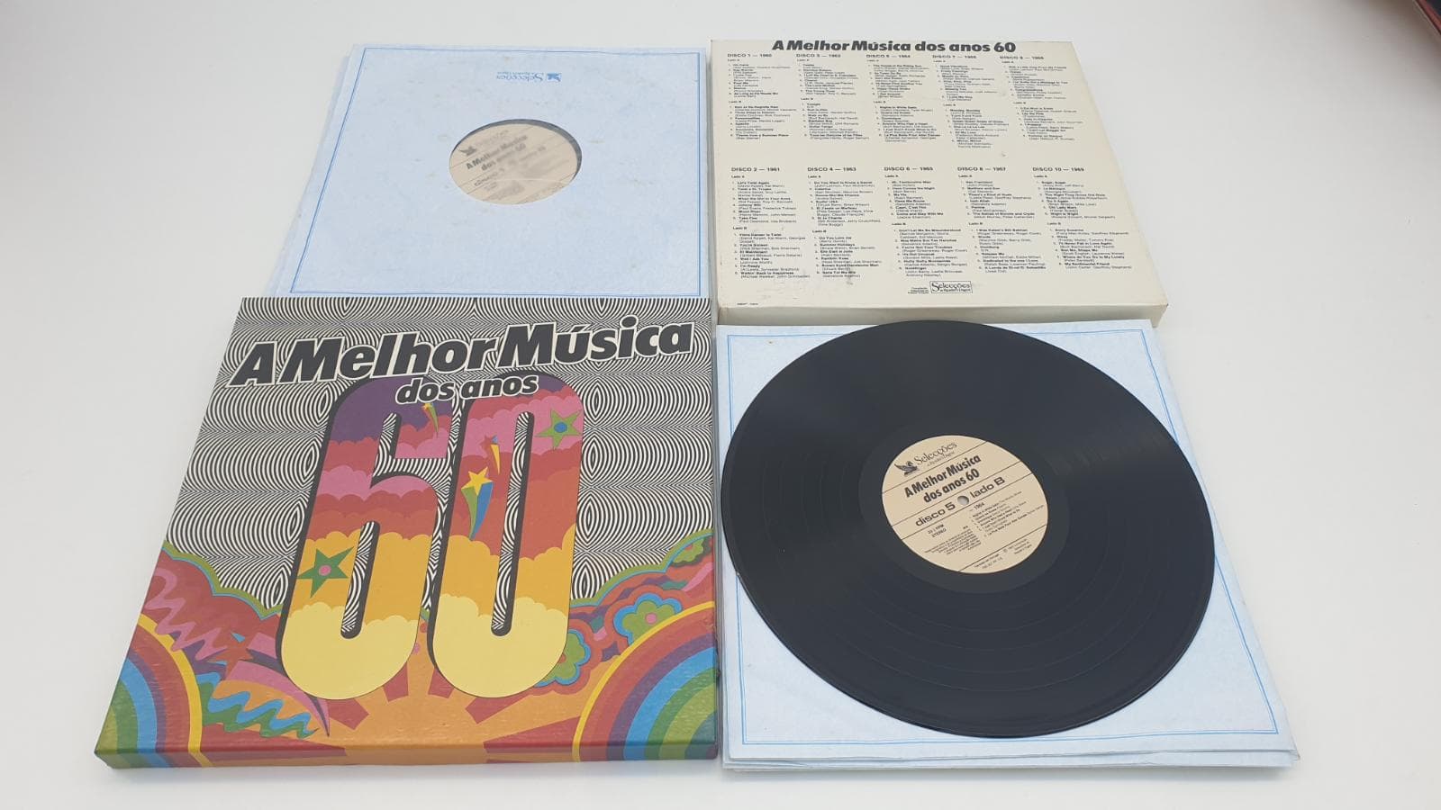 Álbum de 10 discos em vinil