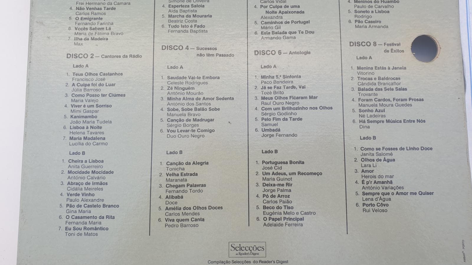 Álbum de 8 discos em vinil — image 4