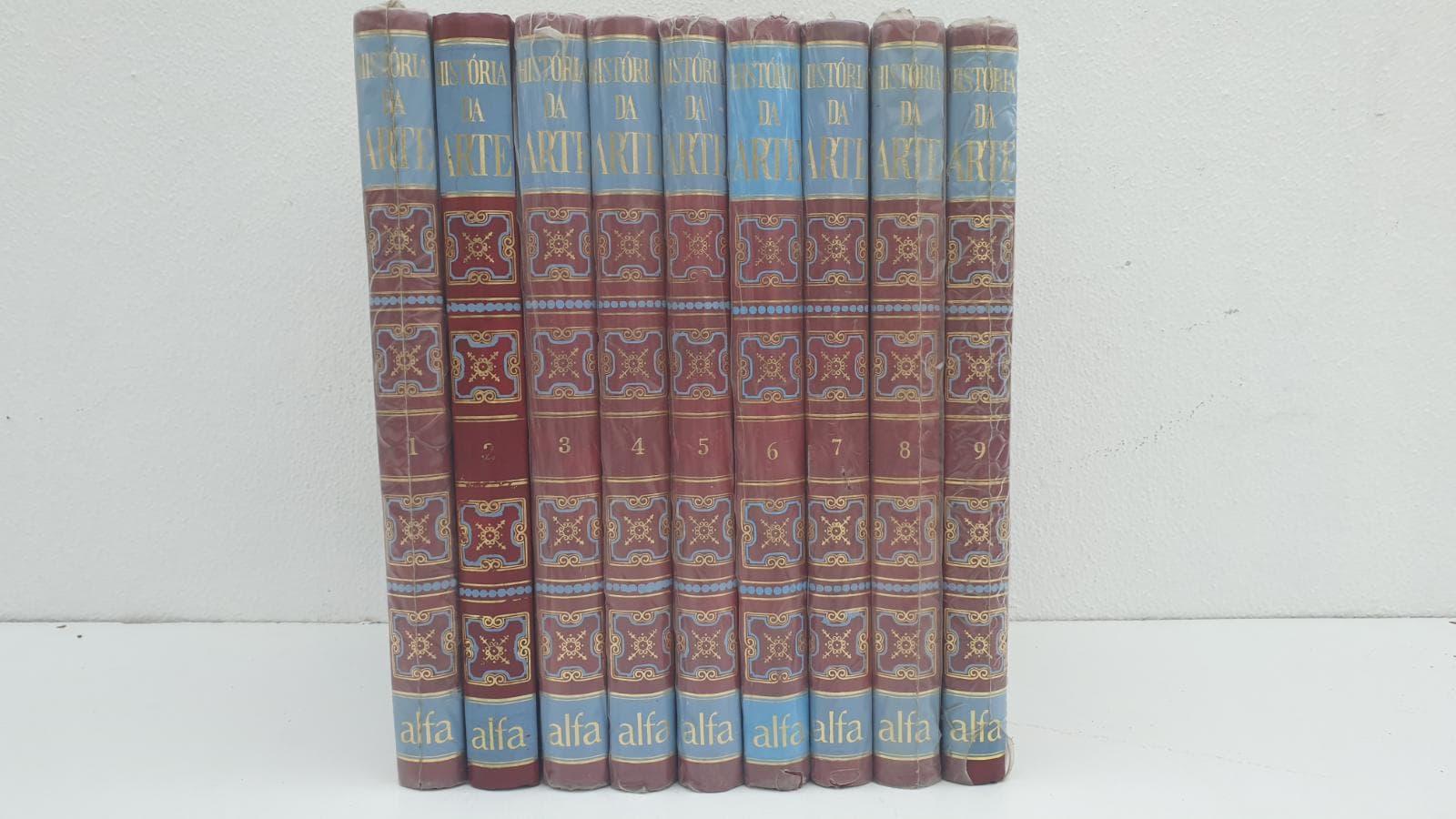 Enciclopédia da “HISTÓRIA DA ARTE”, 9 volumes
