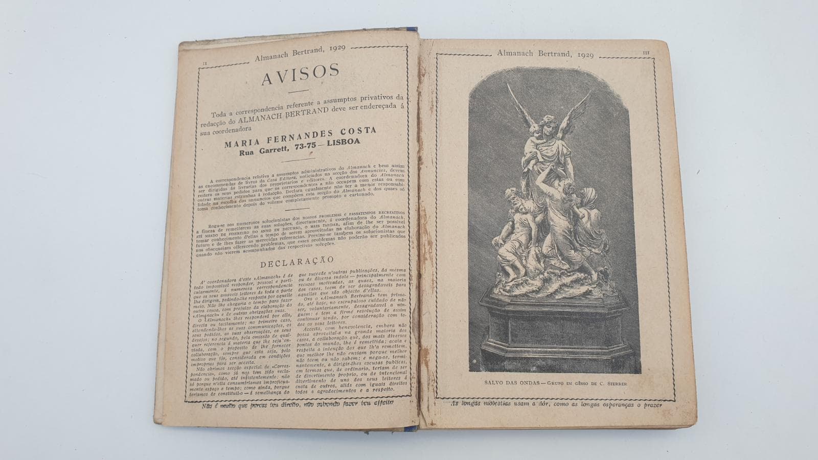 Almanaque Bertrand de 1929 — imagem 2