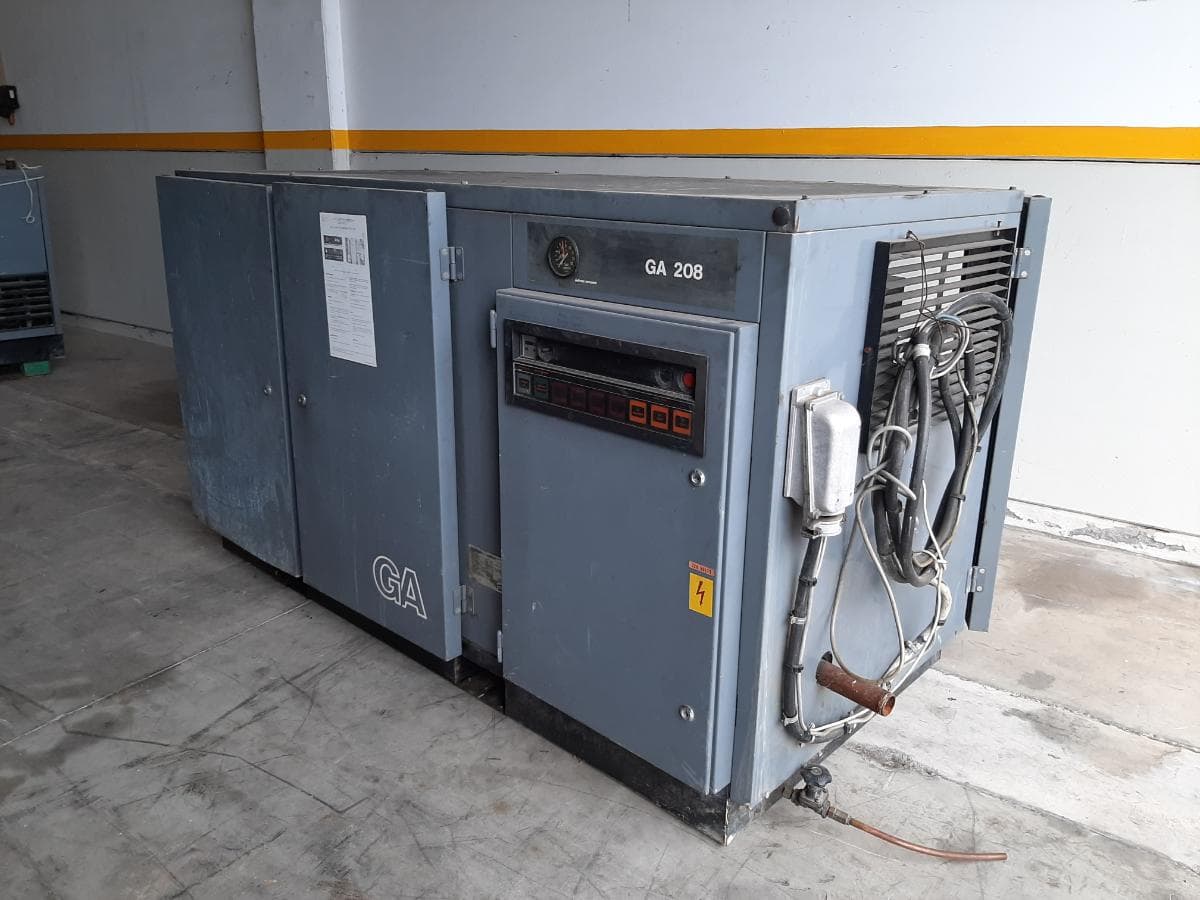 Compresor con secador Atlas Copco