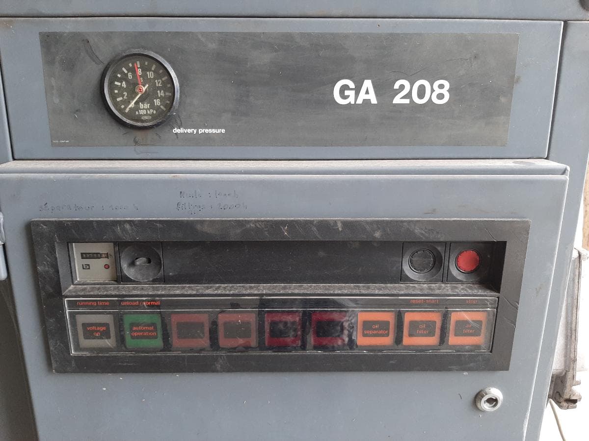 Compresor con secador Atlas Copco — imagen 5