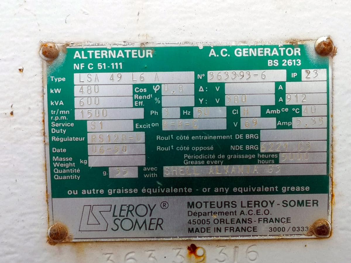 Generador Butano 660Kva — imagem 3