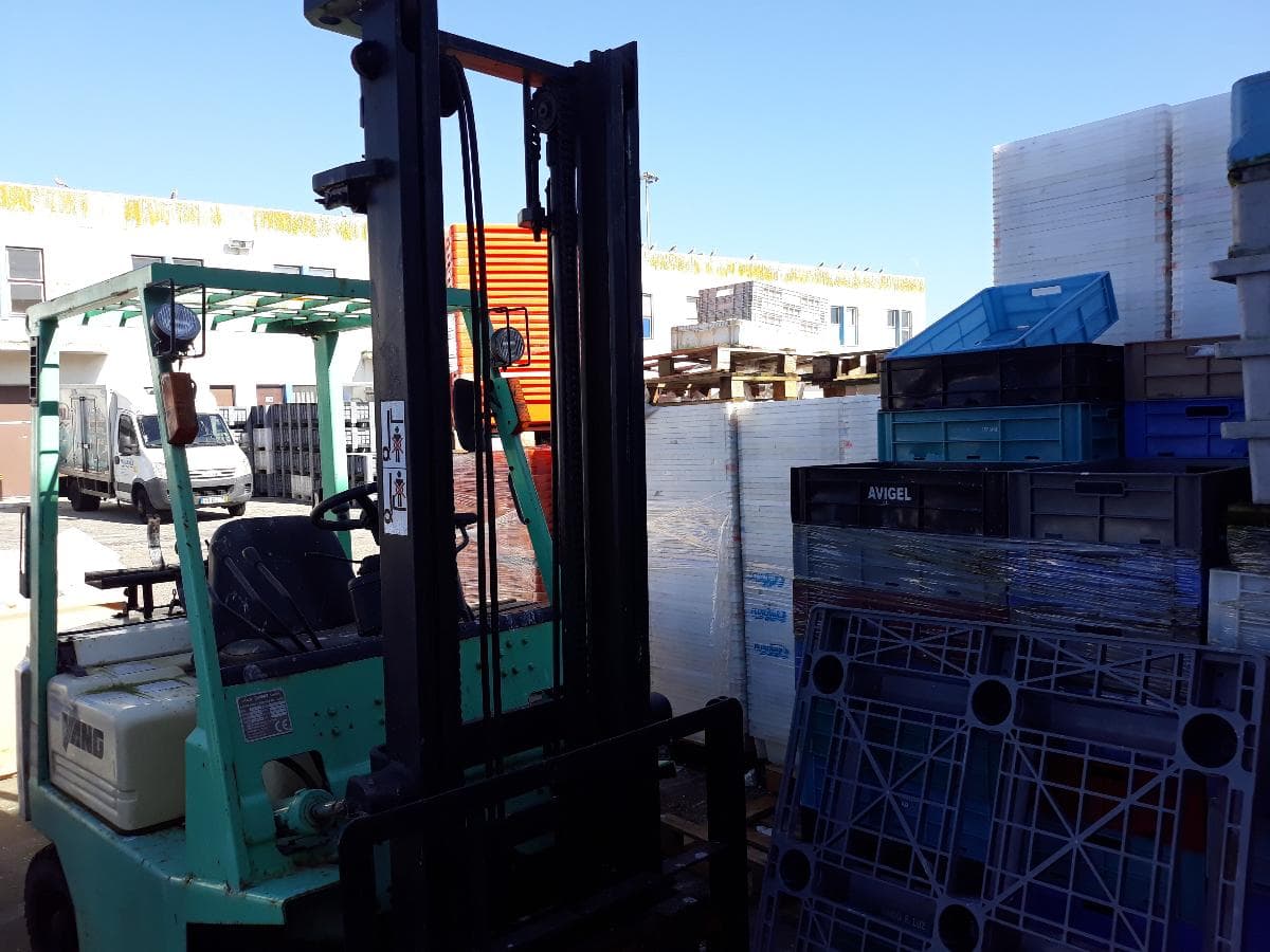 Maquinaria Ind. Alimentar · Empilhadores · Câmara Frigorífica