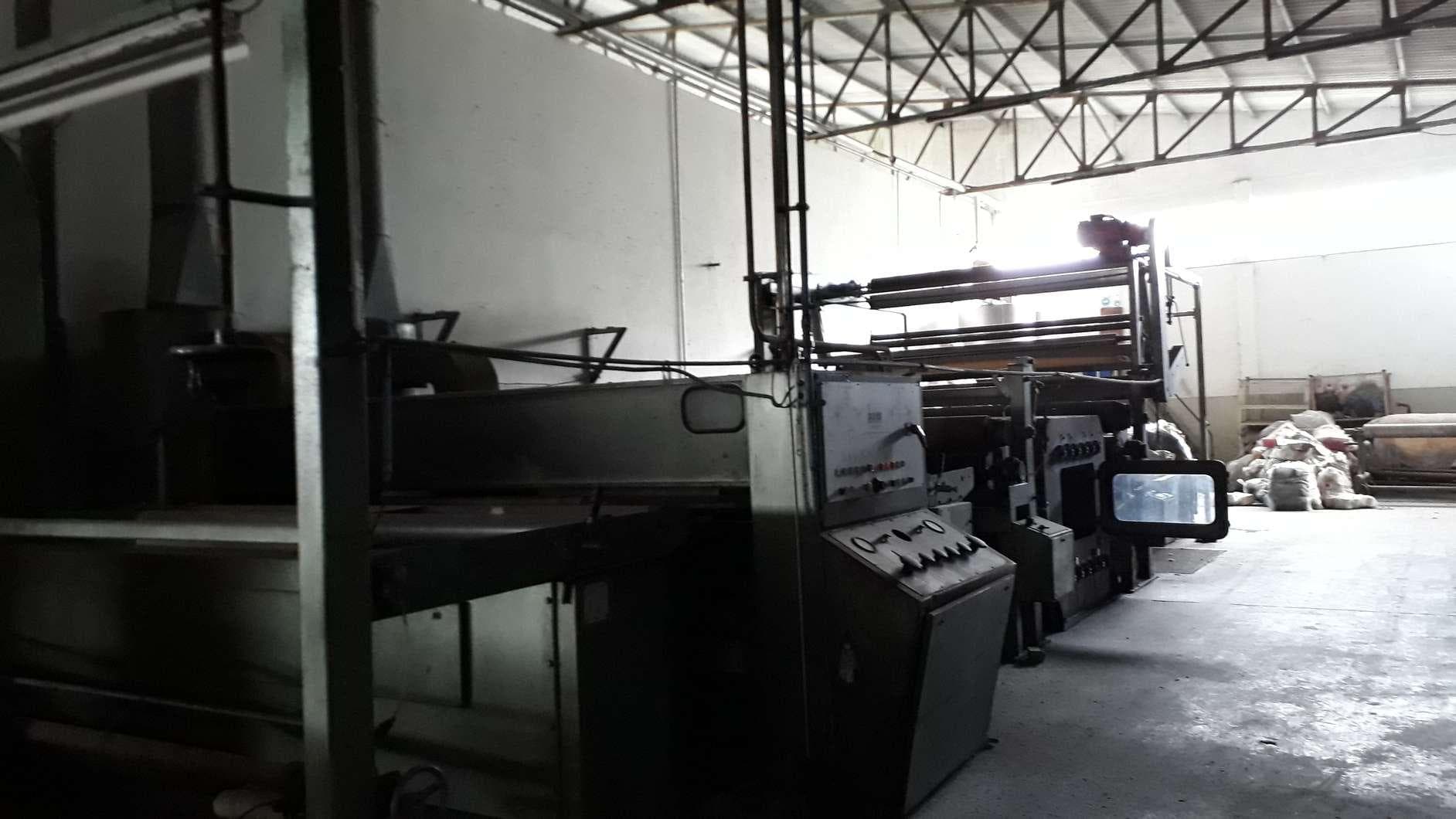 Linha de branqueio "PAREX 5000 MARK", com gaseadeira, empregnadeira, recuperador de soda