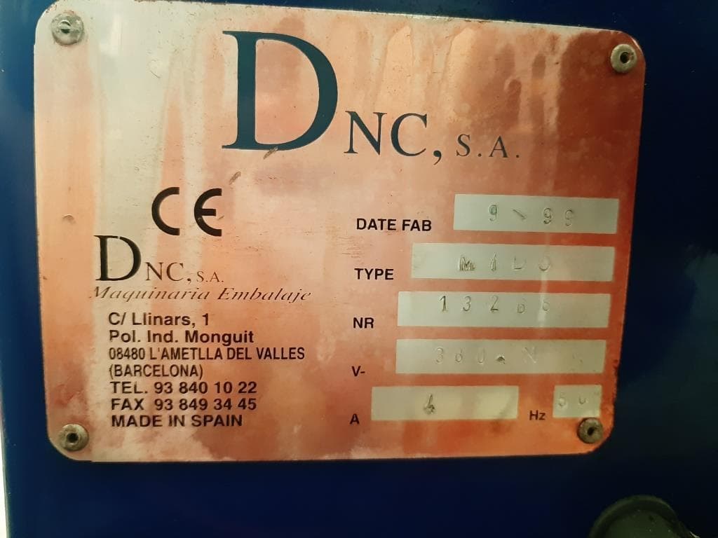 Máquina de fimar paletes DNC Mido · Paredes — imagem 7