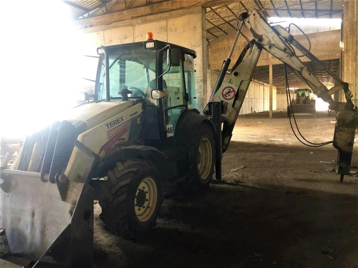 Retroescavadora mixta Terex 860