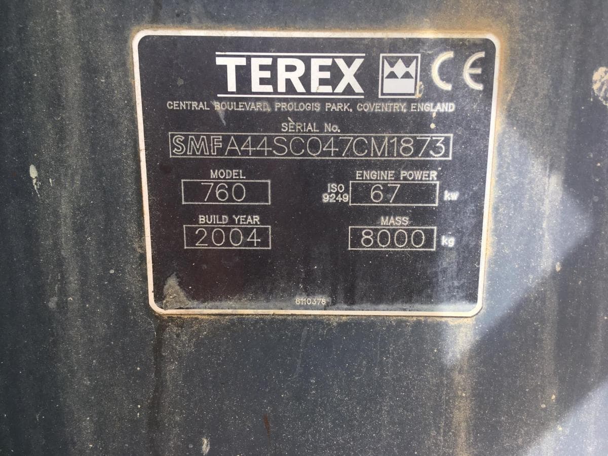 Retroescavadora mixta Terex 760 — imagem 9