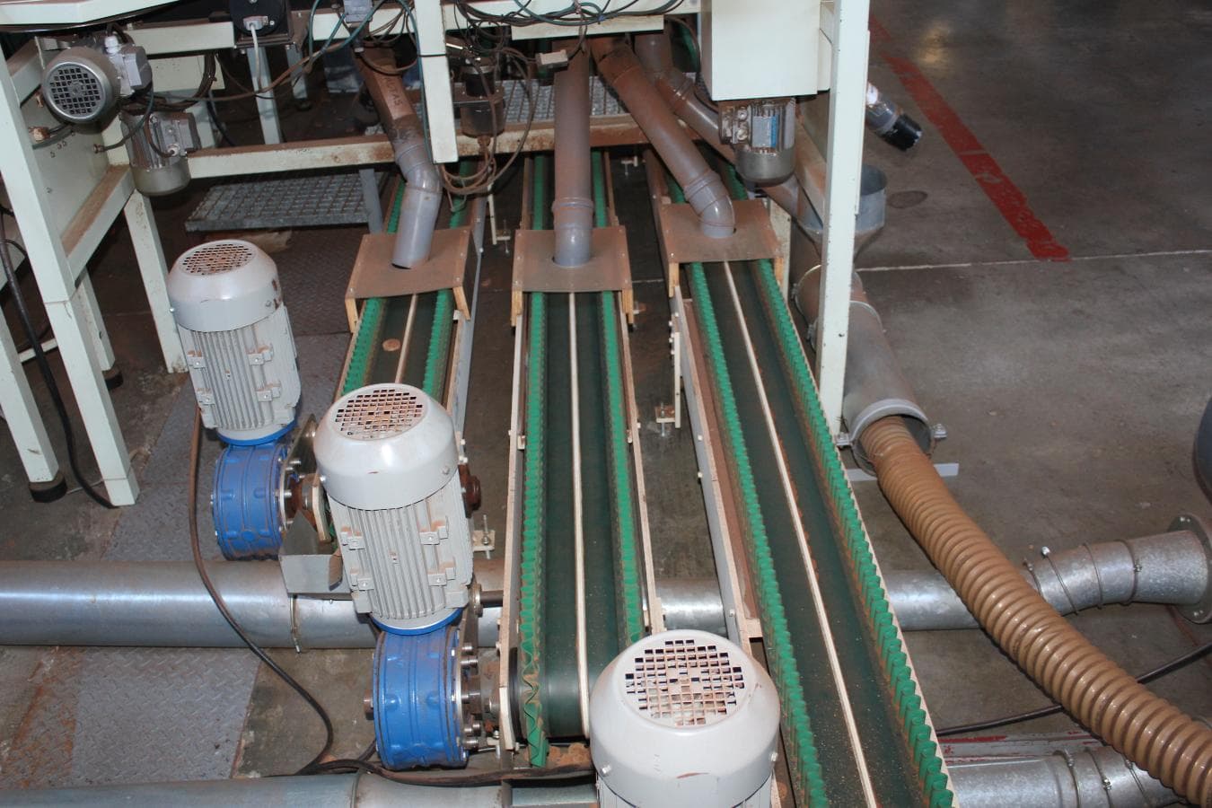 Tapetes de transporte com ventiladores — imagem 2