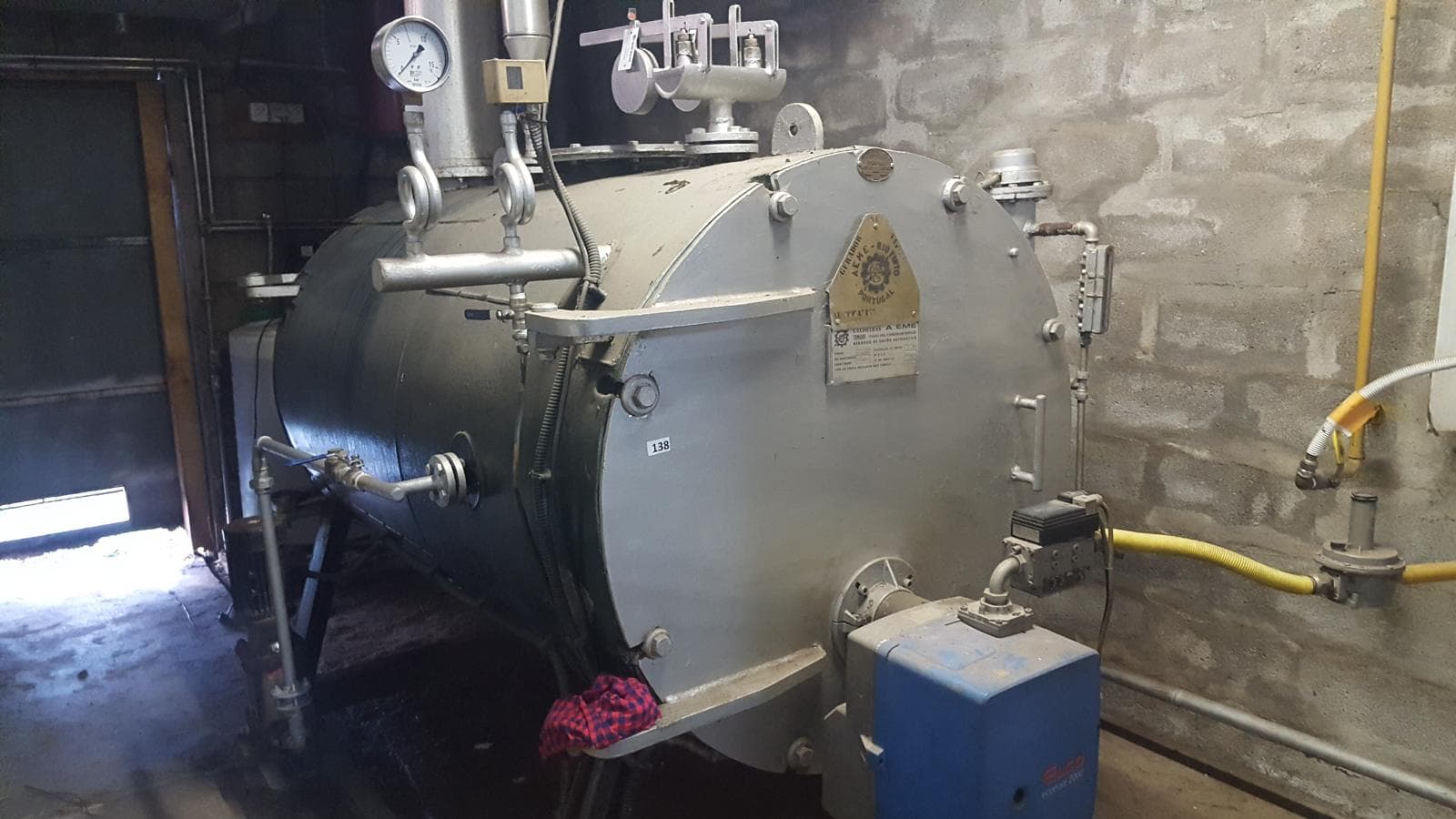 Caldeira + Depósito de Ar  + Compressor + Secador de Ar + Diversos — imagem 1