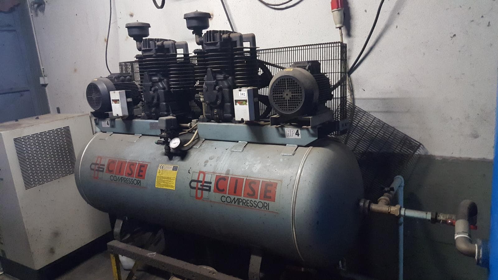Caldeira + Depósito de Ar  + Compressor + Secador de Ar + Diversos — imagem 3