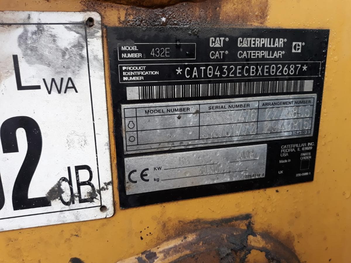 Retroexcavadora Mixta Caterpillar 432E — imagem 11