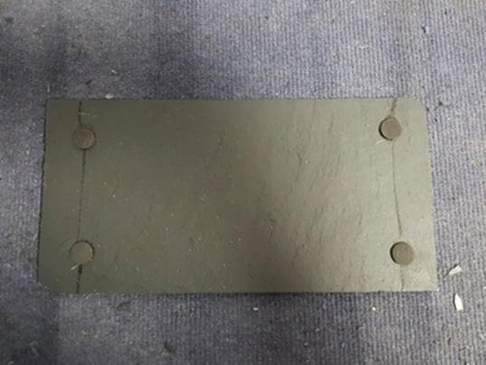 Pizarra negra medida 30x15x0,5 — imagen 2